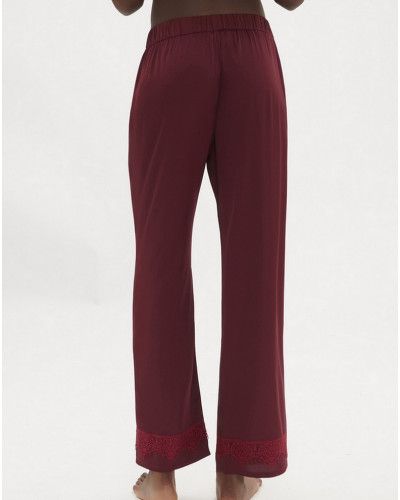 Pantalon Simone Pérèle Satin Secrets (Rouge Spinelle)