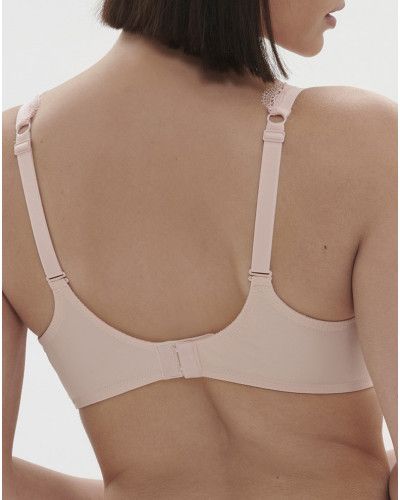 Sujetador con aros entrelazados Simone Pérèle Singulière (Poudre Pétale)