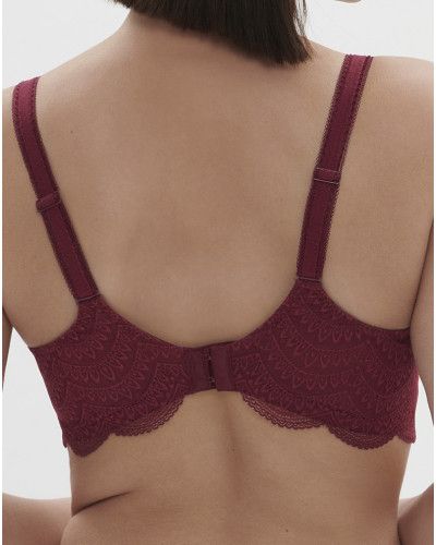 Underwired bra Simone Pérèle Karma (Rouge Spinelle)