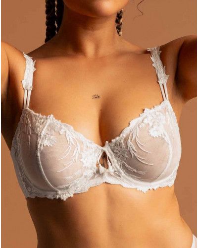 Soutien-gorge corbeille Louisa Bracq Nympha (Blanc)
