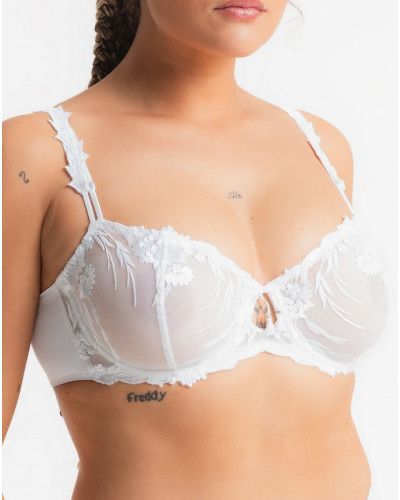 Soutien-gorge corbeille Louisa Bracq Nympha (Blanc)