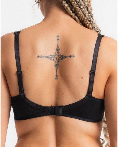 Plunge bra Louisa Bracq Superstar (Noir-Or)