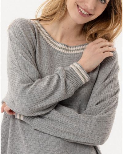 Knit dress Le Chat Esmée (Gris Chiné)