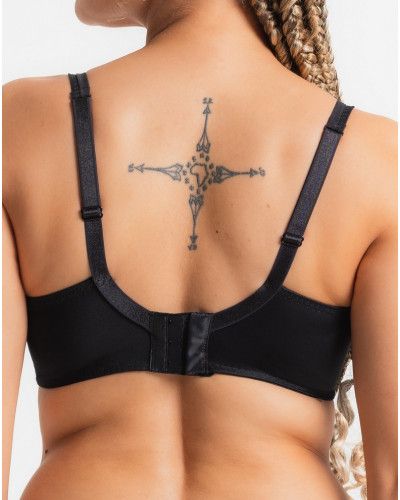 Soutien-gorge foulard Louisa Bracq Superstar (Noir-Or)