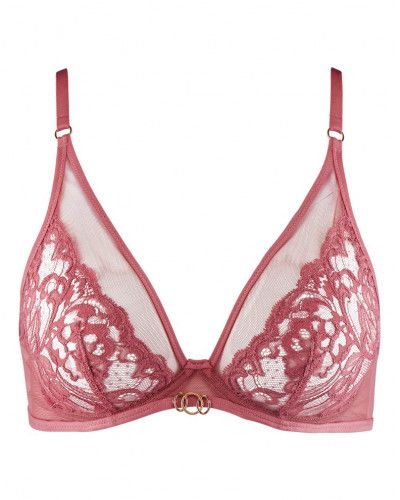 Soutien-gorge triangle armatures Aubade Feeling Myself (Rosewood)