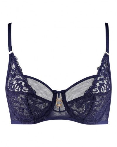 Soutien-gorge emboitant foulard Aubade Feeling Myself (Astral blue)