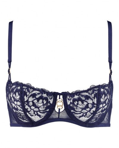 Soutien-gorge corbeille armatures Aubade Feeling Myself (Astral blue)