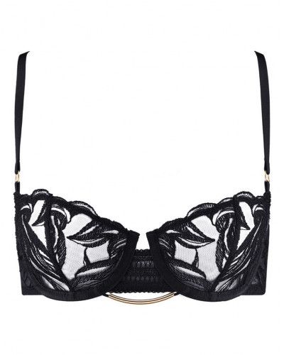 Soutien-gorge corbeille armatures Aubade Into The Groove (Noir)