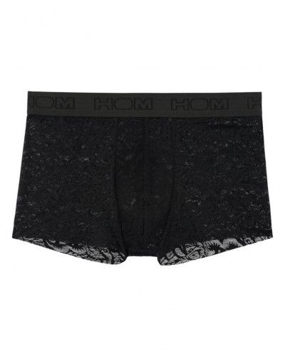 Shorty en dentelle HOM Free Cut Lace (Noir)
