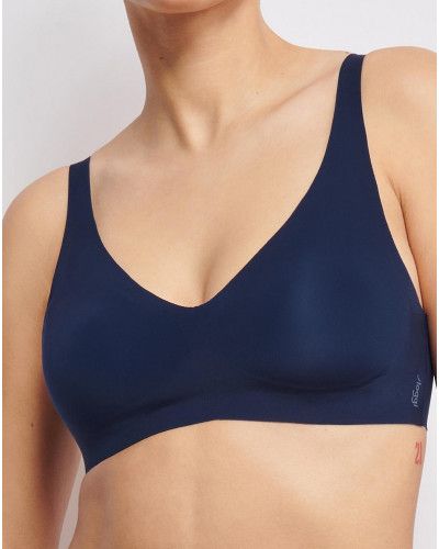 Plunging neckline bra Sloggi ZERO Feel (Navy Blue)