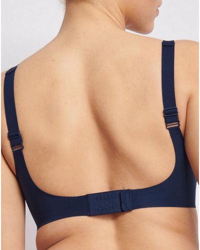Plunging neckline bra Sloggi ZERO Feel (Navy Blue)