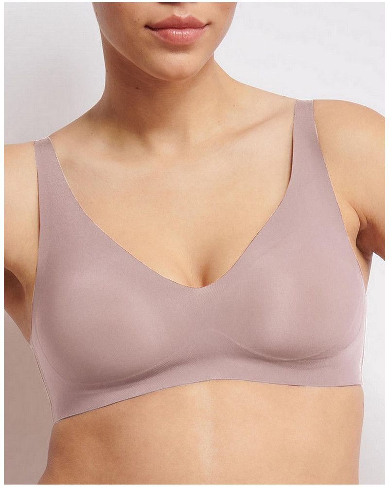 Plunging neckline bra Sloggi ZERO Feel (Perola)