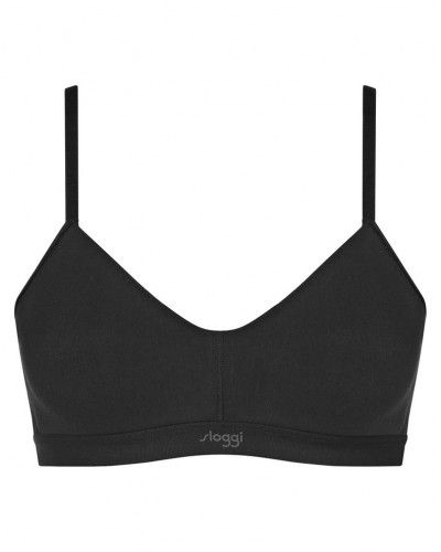 Bra with thin straps Sloggi Ever Ease (Black)