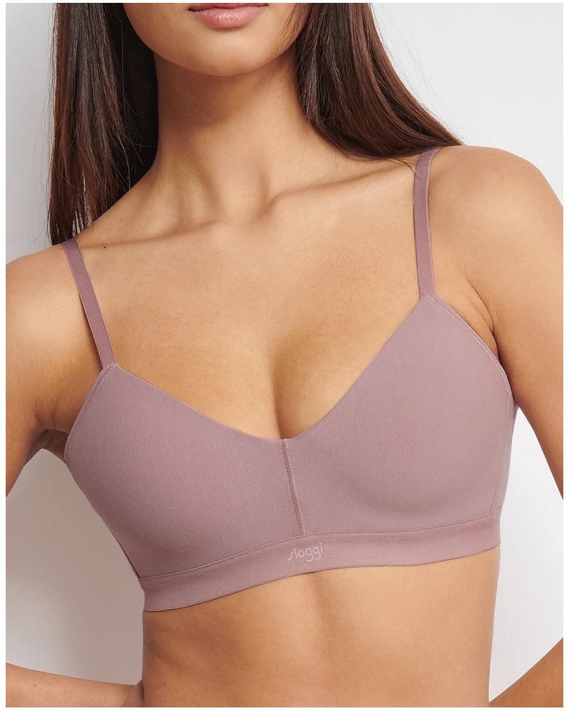 Bra with thin straps Sloggi Ever Ease (Foggy Mauve)