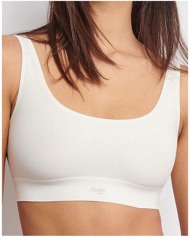 Sujetador superior Sloggi Ever Ease (Silk White)