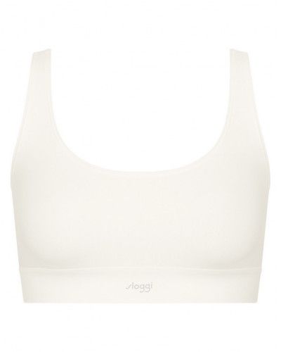 Sujetador superior Sloggi Ever Ease (Silk White)