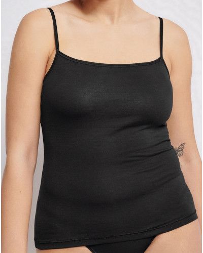 Spaghetti strap tank top Sloggi Ever Ease (Black)