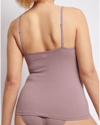 Spaghetti strap tank top Sloggi Ever Ease (Foggy Mauve)