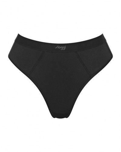 String Sloggi Ever Ease (Lot de 2) (Noir)