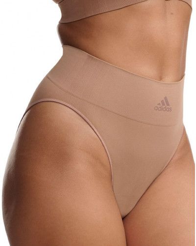 High waist briefs Adidas Active Seamless Micro Stretch (Amandes Grillées)