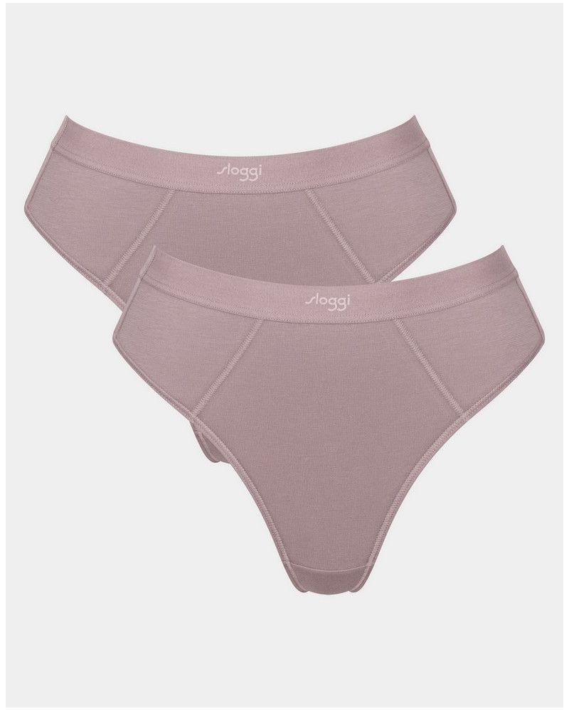 String Sloggi Ever Ease (Paquete de 2) (Foggy Mauve)