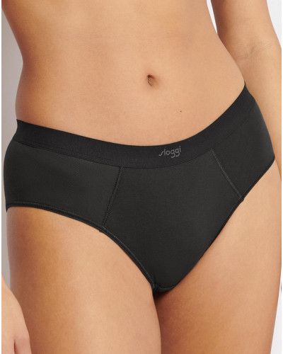 Hipster Sloggi Ever Ease (Lot de 2) (Noir)