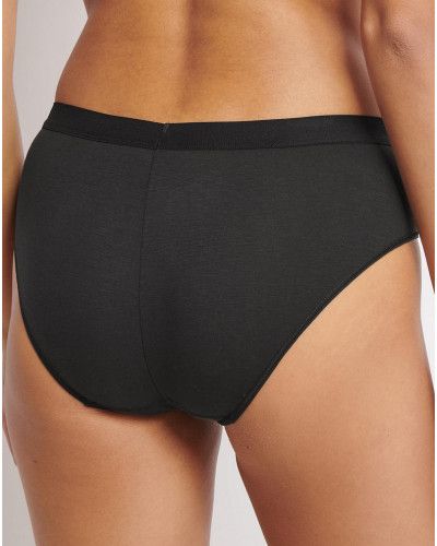 Hipster Sloggi Ever Ease (Paquete de 2) (Negro)