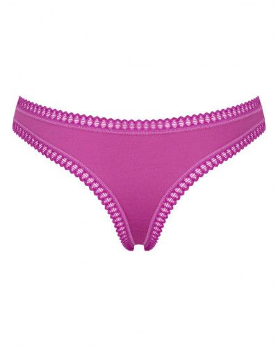 Tanga algodón Sloggi Go Crush (Lote de 3) (Imprimé/Rose/Rouge)