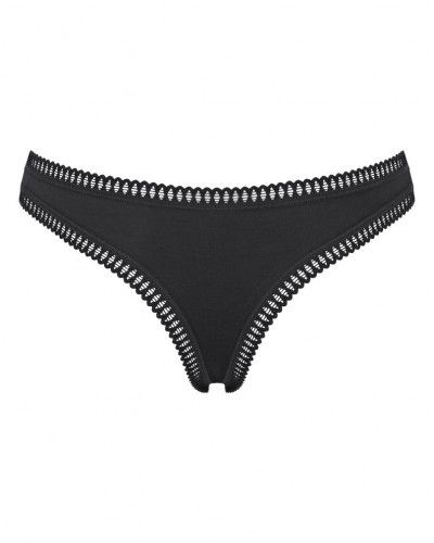 Thong cotton Sloggi Go Crush (Set of 3) (Imprimé/Noir/Marine)