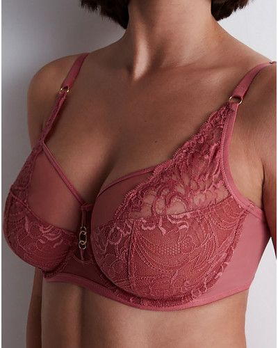 Soutien-gorge emboitant foulard Aubade Feeling Myself (Rosewood)