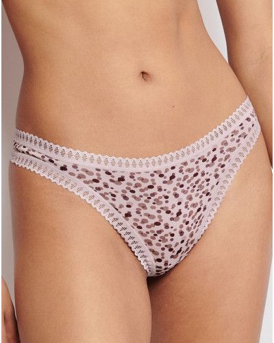 Thong cotton Sloggi Go Crush (Set of 3) (Imprimé/Beige/Marron)