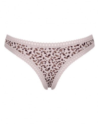 Tanga algodón Sloggi Go Crush (Lote de 3) (Imprimé/Beige/Marron)