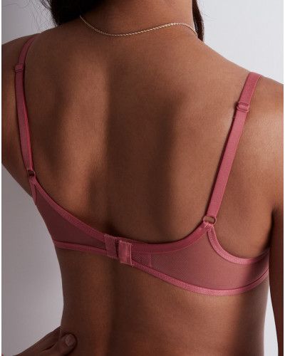 Underwired half cup bra Aubade Feeling Myself (Rosewood)