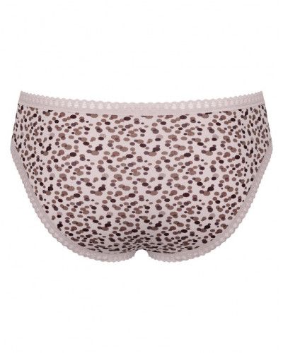 Mini calzoncillos algodón Sloggi GO Crush (Lote de 3) (Beige/Marron/Imprimé)