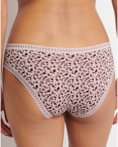Mini calzoncillos algodón Sloggi GO Crush (Lote de 3) (Beige/Marron/Imprimé)