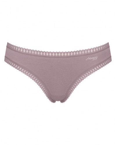 Mini briefs cotton Sloggi GO Crush (Set of 3) (Beige/Marron/Imprimé)