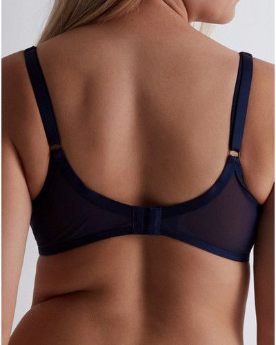 Underwired half cup bra Aubade Feeling Myself (Astral blue)
