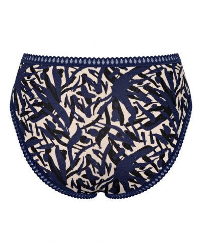 Braguitas de corte alto algodón Sloggi GO Crush (Lote de 3) (Noir/Marine/Imprimé)