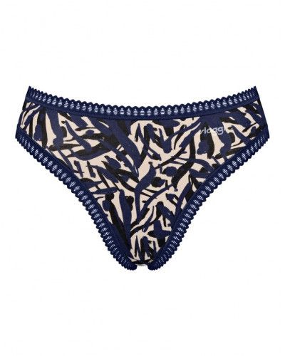 High-cut briefs cotton Sloggi GO Crush (Set of 3) (Noir/Marine/Imprimé)