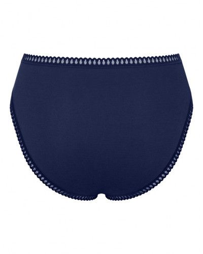 Braguitas de corte alto algodón Sloggi GO Crush (Lote de 3) (Noir/Marine/Imprimé)