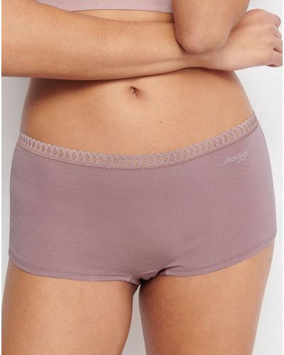 Shorts cotton Sloggi GO Crush (Set of 3) (Beige/Marron/Imprimé)