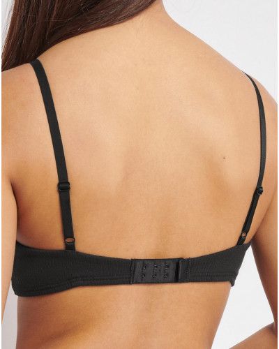 Brassière à fines bretelles Sloggi GO Ribbed (Noir)