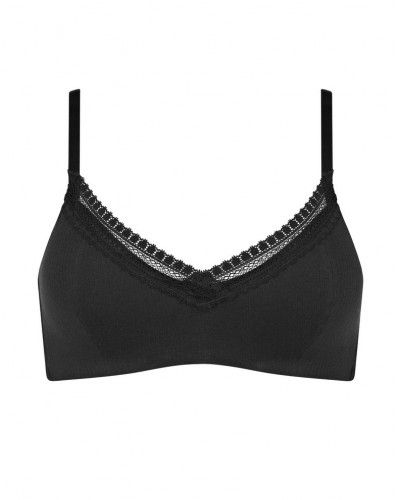 Bralette con tirantes finos Sloggi GO Ribbed (Negro)