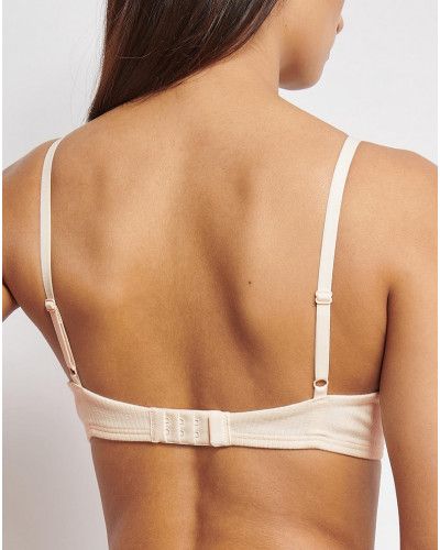 Bralette with fine straps Sloggi GO Ribbed (Angora)