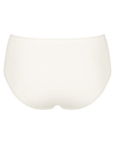 Paquete de 2 calzoncillos midi Sloggi GO Algodón Bio (Silk White)