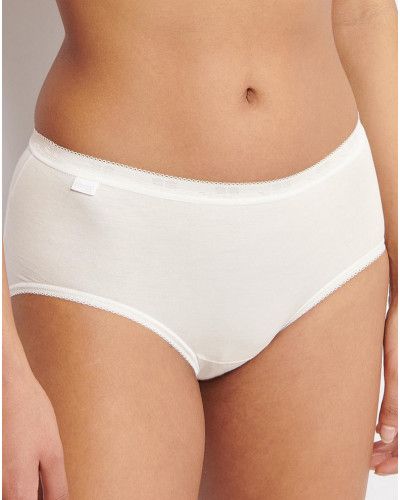 Calzoncillo midi Sloggi Basic + (Lote de 3) (Blanc/marine/gris)