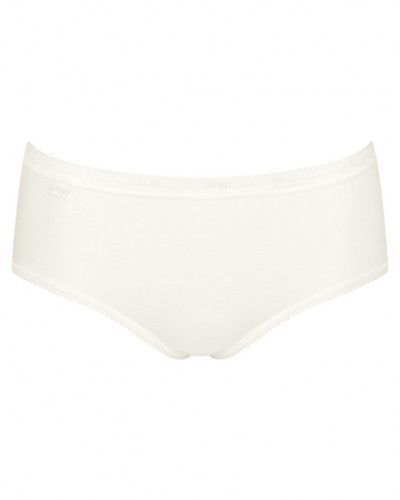 Calzoncillo midi Sloggi Basic + (Lote de 3) (Violet/beige/blanc)