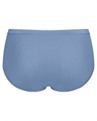 Calzoncillos Basic + midi (paquete de 4) Sloggi (Blanc/marine/bleu/gris)