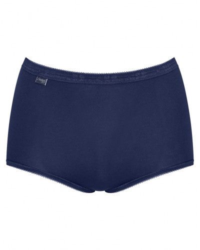 Maxi brief Sloggi Basic + (Pack of 3) (Blanc/marine/gris)