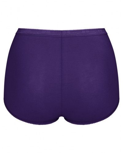 Slips maxi Sloggi Basic + (Lot de 3) (Violet/beige/blanc)